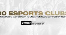电竞世界杯基金会公布支持计划参与名单，多家中国俱乐部在列